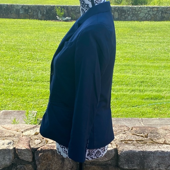 The Children's Place Size 10 Navy Blue Children's Blazer with Two Buttons - Picture 4 of 9